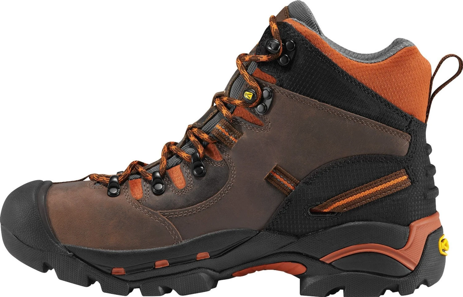 KEEN Utility Men's Pittsburgh 6" Soft Toe WP Work Boot- Brown- 1009709 8 KEEN Utility Men's Pittsburgh 6" Soft Toe WP Work Boot- Brown- 1009709 - Image 6