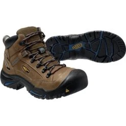 Keen Utility Men's Braddock USA Built Stl Toe WP Work Boot Brown 1012771 -Rocky Sales Store 1012771 C large