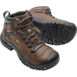 Keen Utility Men's Braddock USA Built Stl Toe WP Work Boot Brown 1012771 -Rocky Sales Store 1012771 PPS large
