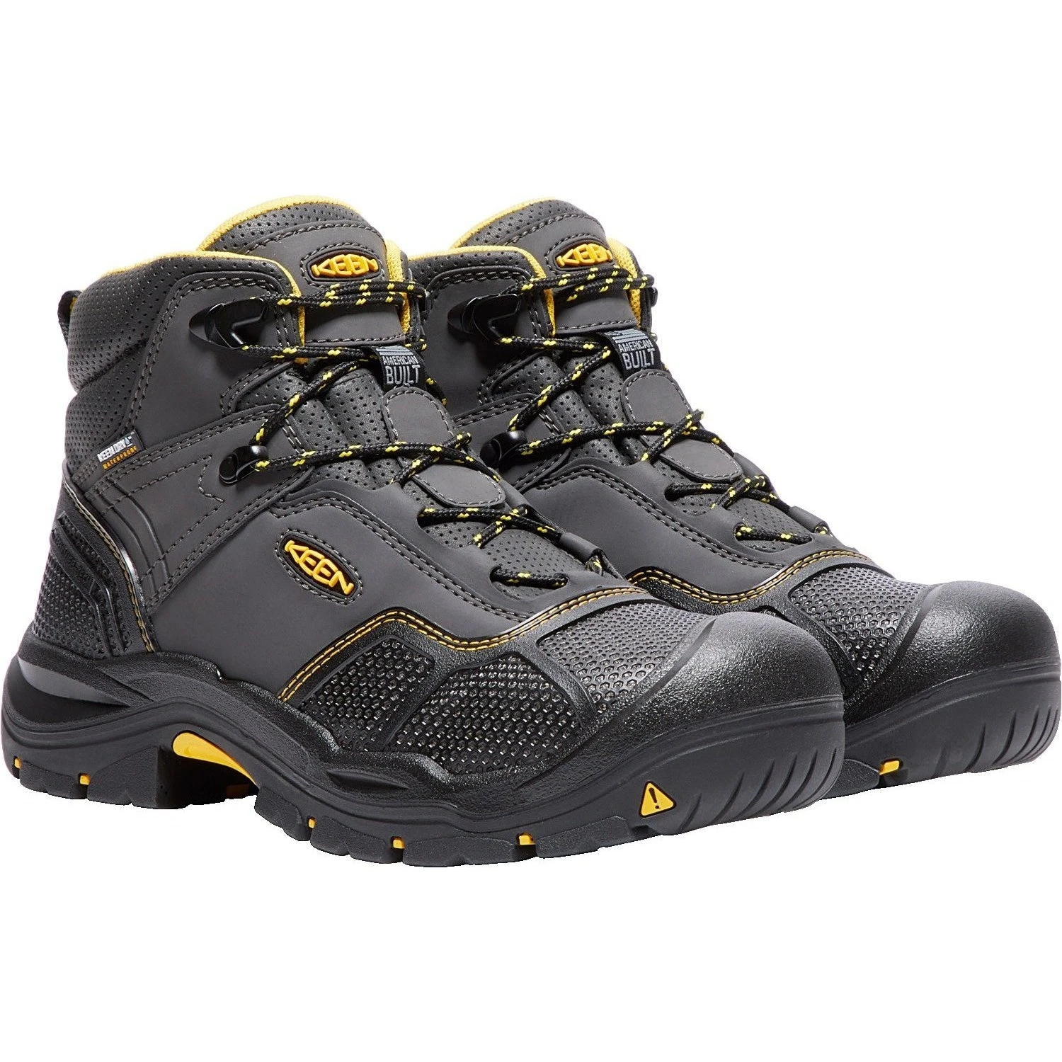 Keen Utility Men's Logandale American Built WP Work Boot - Black - 1017828 3 Keen Utility Men's Logandale American Built WP Work Boot - Black - 1017828