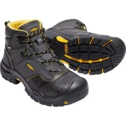 Keen Utility Men's Logandale American Built WP Work Boot - Black - 1017828 12 Keen Utility Men's Logandale American Built WP Work Boot - Black - 1017828 -Rocky Sales Store 1017828 PPS large