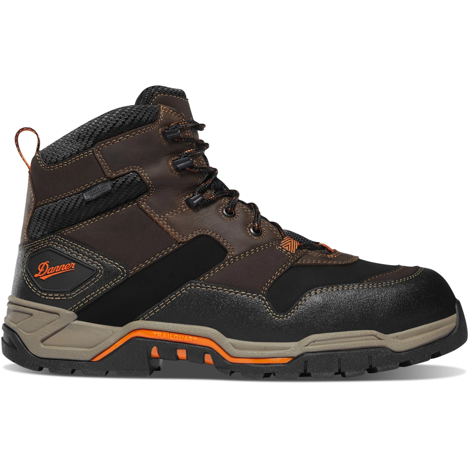 Danner Men's Field Ranger 6" Comp Toe WP Work Boot - Brown - 15161 4 Danner Men's Field Ranger 6" Comp Toe WP Work Boot - Brown - 15161 - Image 2