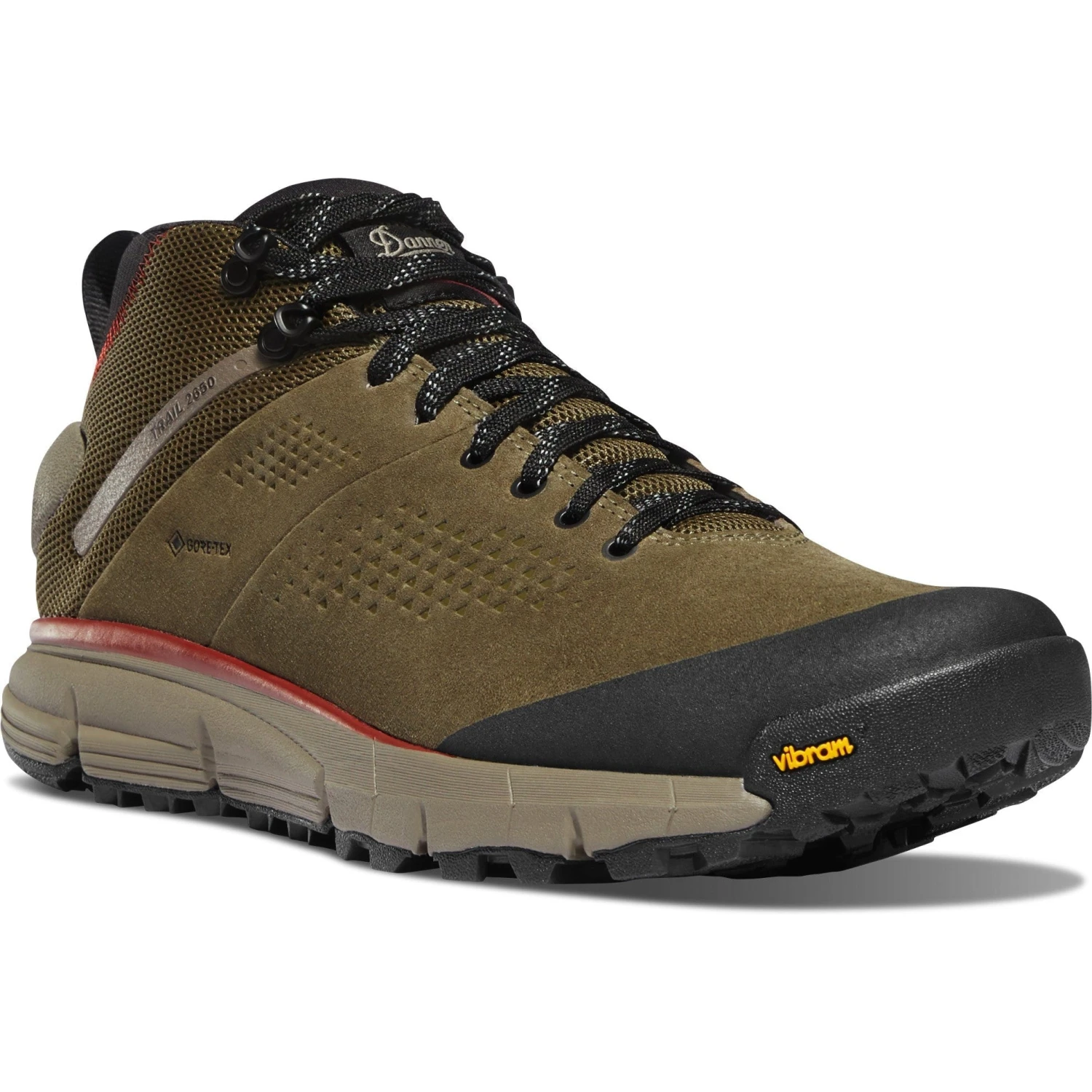 Danner Men's Trail 2650 GTX Mid 4" WP Hiking Shoe - Olive - 61240 3 Danner Men's Trail 2650 GTX Mid 4" WP Hiking Shoe - Olive - 61240