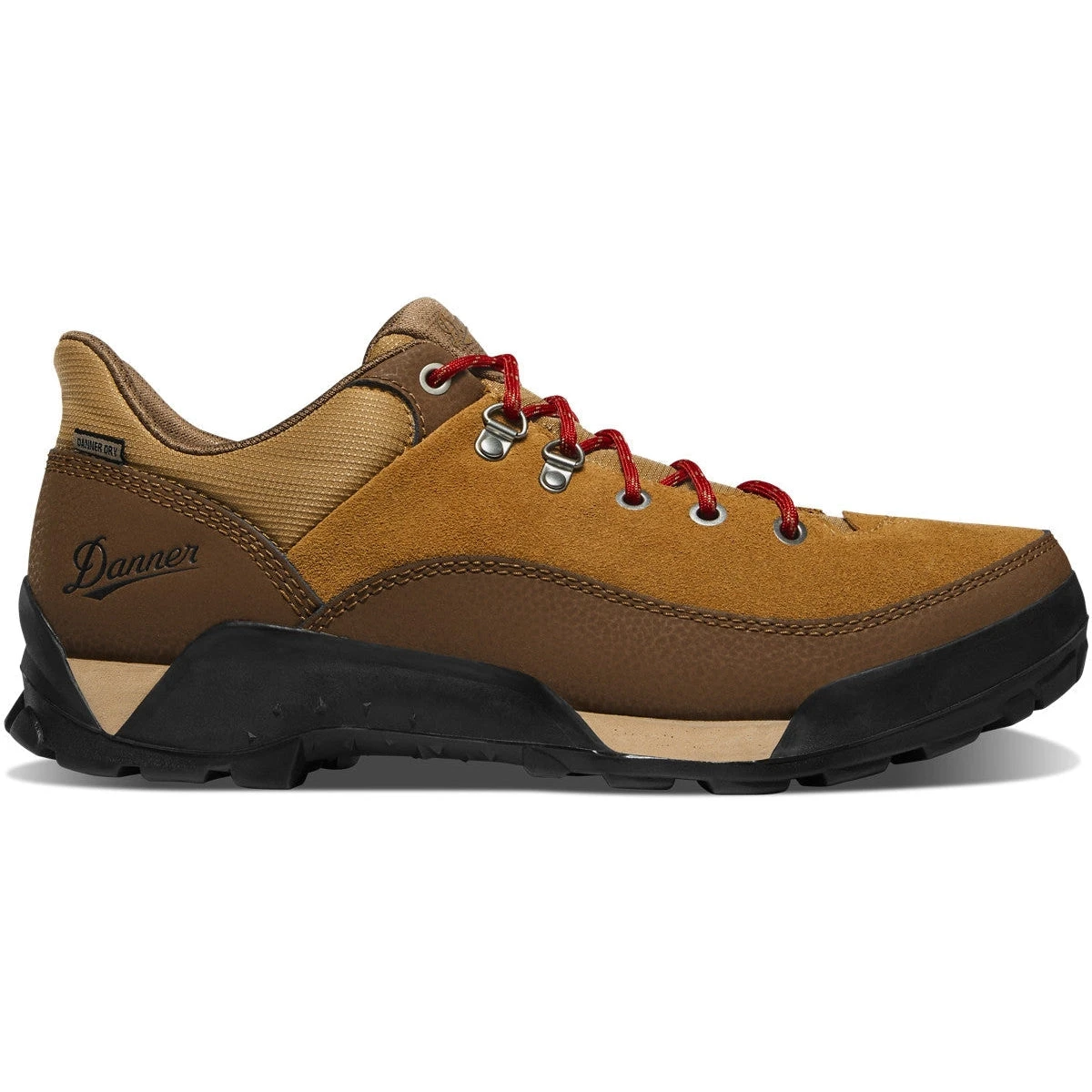 Danner Men's Panorama Low 4" Waterproof Hiking Shoe - Brown/Red - 63470 4 Danner Men's Panorama Low 4" Waterproof Hiking Shoe - Brown/Red - 63470 - Image 2