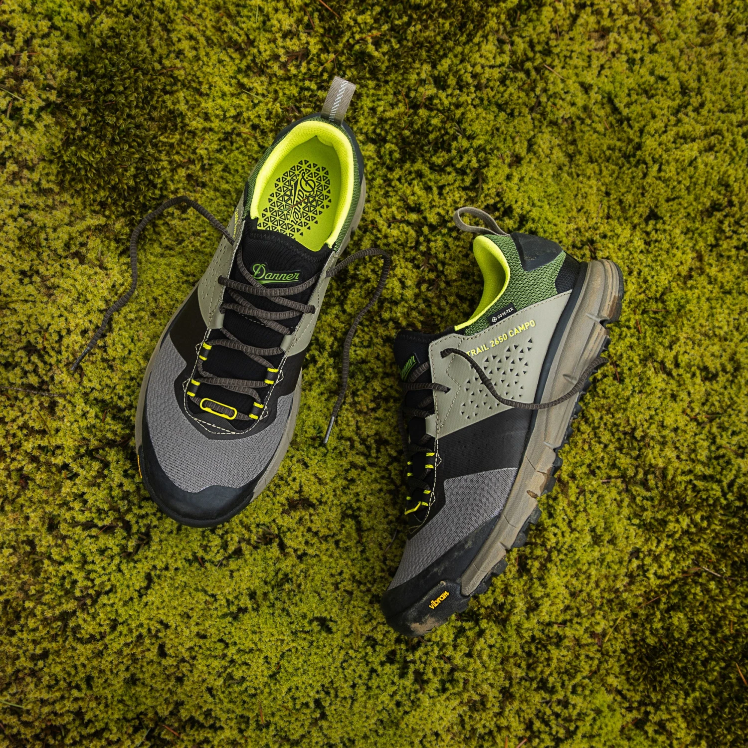 Danner Men's Trail 2650 Campo GTX 3" WP Hiking Shoe - Brown - 68963 12 Danner Men's Trail 2650 Campo GTX 3" WP Hiking Shoe - Brown - 68963 - Image 10