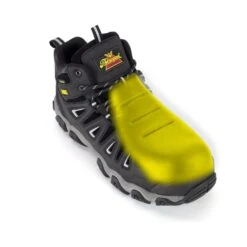 Thorogood Men's Crosstrex Metguard Mid Safety Toe WP Work Boot - 804-6490 -Rocky Sales Store 804 6490 inside