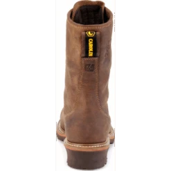 Carolina Men's Linesman 10" Comp Toe WP Work Boot - Brown - CA1904 -Rocky Sales Store CA1904 500xauto Heel