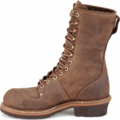 Carolina Men's Linesman 10" Comp Toe WP Work Boot - Brown - CA1904 -Rocky Sales Store CA1904 500xauto Instep