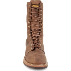 Carolina Men's Linesman 10" Comp Toe WP Work Boot - Brown - CA1904 -Rocky Sales Store CA1904 500xauto Toe