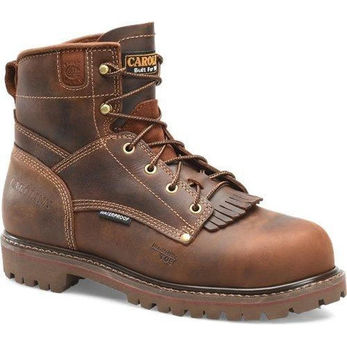 Carolina Men's 28 Series 6” Comp Toe WP Grizzly Work Boot - Brown - CA7528 3 Carolina Men's 28 Series 6” Comp Toe WP Grizzly Work Boot - Brown - CA7528