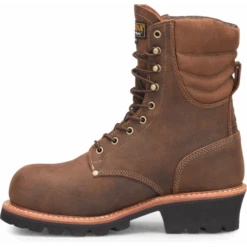 Carolina Men's Hemlock 9" Comp Toe WP 400G Logger Work Boot - CA9834 -Rocky Sales Store CA9834 500xauto Instep