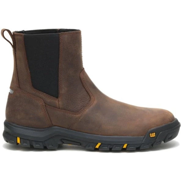 CAT Men's Wheelbase Soft Toe Work Boot - Clay - P51033 4 CAT Men's Wheelbase Soft Toe Work Boot - Clay - P51033 - Image 2