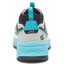 CAT Men's Streamline Runner CCT Slip Resist Work Shoe -White/Blue- P91492 -Rocky Sales Store CATM P91492 032122 S23 270