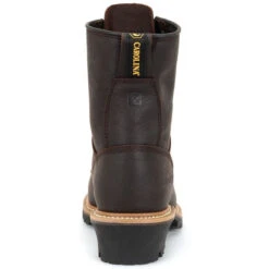 Carolina Men's Elm Logger 8" Steel Toe Slip Resist Work Boot -Brown- 1821 13 Carolina Men's Elm Logger 8" Steel Toe Slip Resist Work Boot -Brown- 1821 -Rocky Sales Store CLA 006 1821