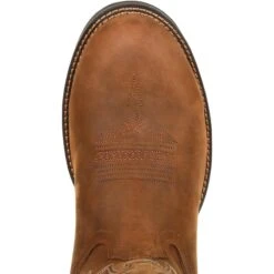 Durango Men's Rebel 12" Round Toe WP Western Boot - Brown - DDB0163 14 Durango Men's Rebel 12" Round Toe WP Western Boot - Brown - DDB0163 -Rocky Sales Store DDB0163 birdseye