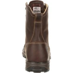Durango Men's Maverick XP Lacer 8" Round Toe WP Work Boot - DDB0174 -Rocky Sales Store DDB0174 back
