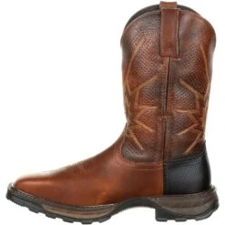 Durango Men's Maverick XP Ventilated 11" Steel Toe Western Work Boot 11 Durango Men's Maverick XP Ventilated 11" Steel Toe Western Work Boot -Rocky Sales Store DDB0175 instep profile