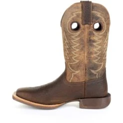 Durango Men's Rebel Pro 12" Square Toe Western Boot - Brown - DDB0221 -Rocky Sales Store DDB0221 instep profile