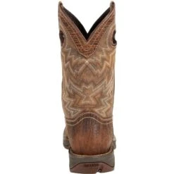 Durango Men's Rebel 11" Square Toe Western Boot- Trail Brown - DDB0271 -Rocky Sales Store DDB0271 back