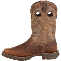 Durango Men's Rebel 11" Square Toe Western Boot- Trail Brown - DDB0271 -Rocky Sales Store DDB0271 instep profile