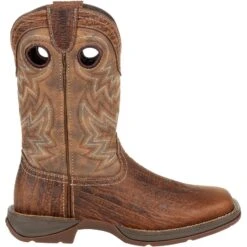 Durango Men's Rebel 11" Square Toe Western Boot- Trail Brown - DDB0271 -Rocky Sales Store DDB0271 profile