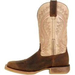 Durango Men's Rebel Pro 12" Square Toe Western Boot - Brown - DDB0290 -Rocky Sales Store DDB0290 instep profile
