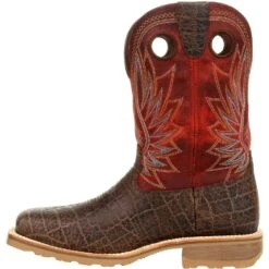 Durango Men's Maverick Pro 11" Steel Toe WP Western Work Boot- DDB0301 -Rocky Sales Store DDB0301 instep profile