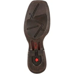Durango Men's Rebel Pro Vintage Flag 12" Sqr Toe Western Boot - DDB0303 -Rocky Sales Store DDB0303 outsole