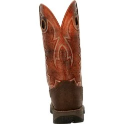 Durango Men's Rebel Ventilated 12" Square Toe Western Boot - DDB0327 -Rocky Sales Store DDB0327 back