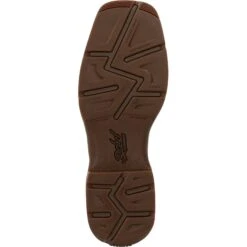Durango Men's Rebel 12" Sqr Toe Pull-On Western Classic Boot - DDB0329 -Rocky Sales Store DDB0329 outsole