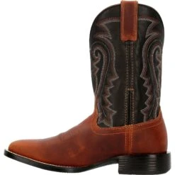 Durango Men's Westward™ 11" Square Toe Pull-On Western Boot - DDB0339 13 Durango Men's Westward™ 11" Square Toe Pull-On Western Boot - DDB0339 -Rocky Sales Store DDB0339 instep profile
