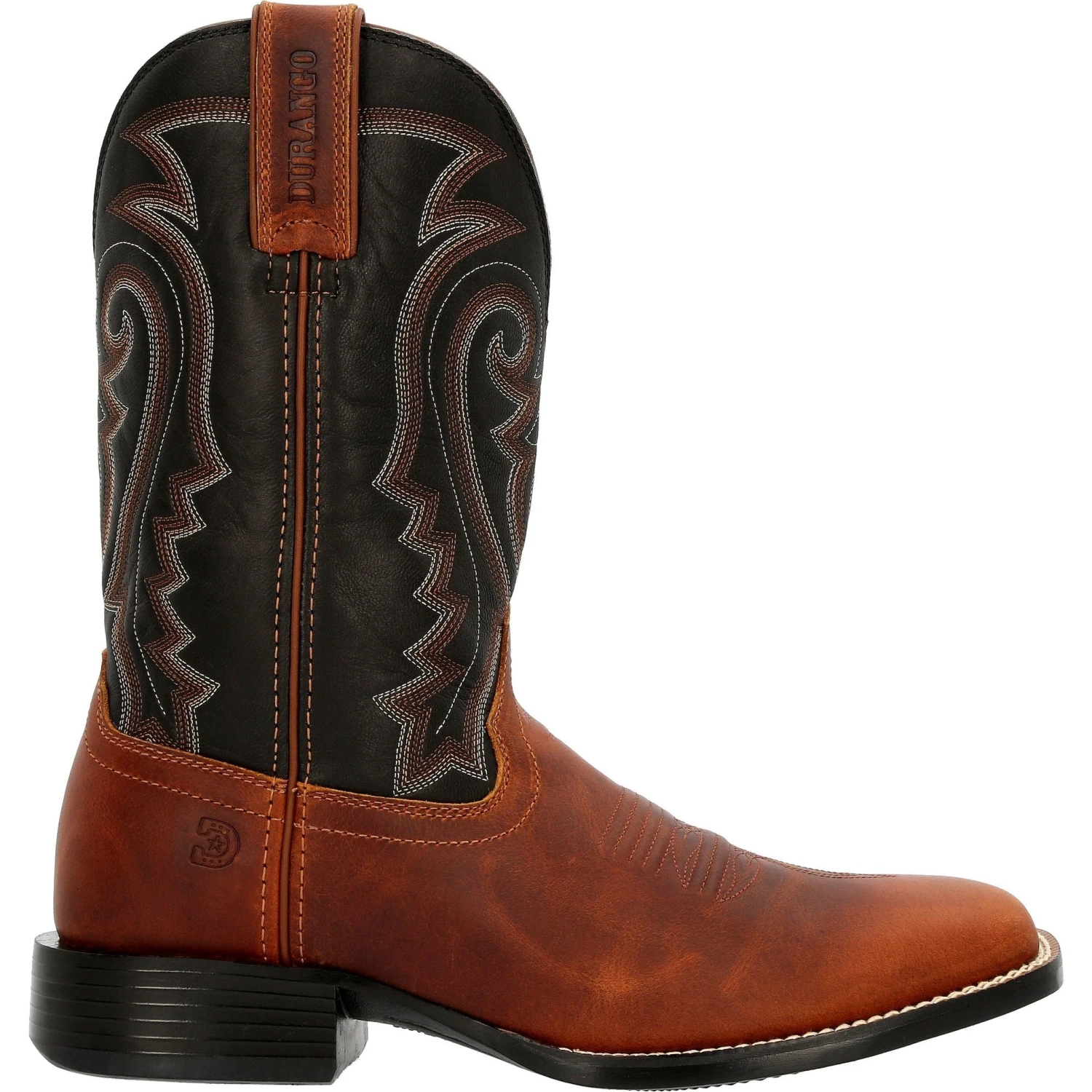 Durango Men's Westward™ 11" Square Toe Pull-On Western Boot - DDB0339 4 Durango Men's Westward™ 11" Square Toe Pull-On Western Boot - DDB0339 - Image 2