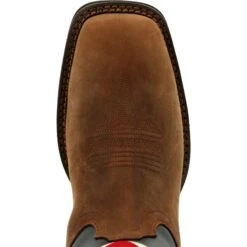 Durango Men's Rebel™ 11" Square Toe Pull-On Western Boot Brown DDB0346 14 Durango Men's Rebel™ 11" Square Toe Pull-On Western Boot Brown DDB0346 -Rocky Sales Store DDB0346 birdseye
