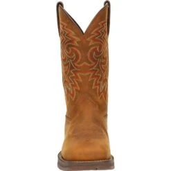 Durango Men's Rebel™ 12" Square Toe WP Western Boot - Russet - DDB0361 -Rocky Sales Store DDB0361 front