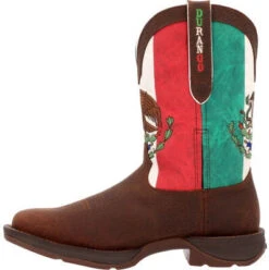 Durango Men's Rebel By Mexico Flag 11" ST Western Boot -Brown- DDB0430 -Rocky Sales Store DDB0430 5 LARGE 61c4a987 c0f9 458e bf40 435ca6734ee4