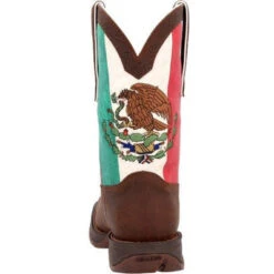 Durango Men's Rebel By Mexico Flag 11" ST Western Boot -Brown- DDB0431 -Rocky Sales Store DDB0431 4 LARGE 223dbadf 1c22 41a0 a90f e857eb2639cc