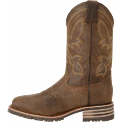 Double H Men's Jeyden 11" Comp Toe WP Western Work Boot- Brown- DH5124 10 Double H Men's Jeyden 11" Comp Toe WP Western Work Boot- Brown- DH5124 -Rocky Sales Store DH5124 500xauto Instep