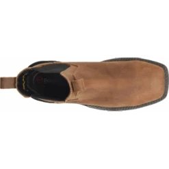 Double H Men's Heisler 5" Square Toe Western Work Boot- Brown - DH5363 -Rocky Sales Store DH5363 500xauto Outsole