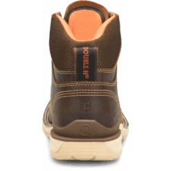 Double H Men's Brunel 6" Comp Toe Western Work Boot - Brown - DH5375 -Rocky Sales Store DH5375 500xauto Heel