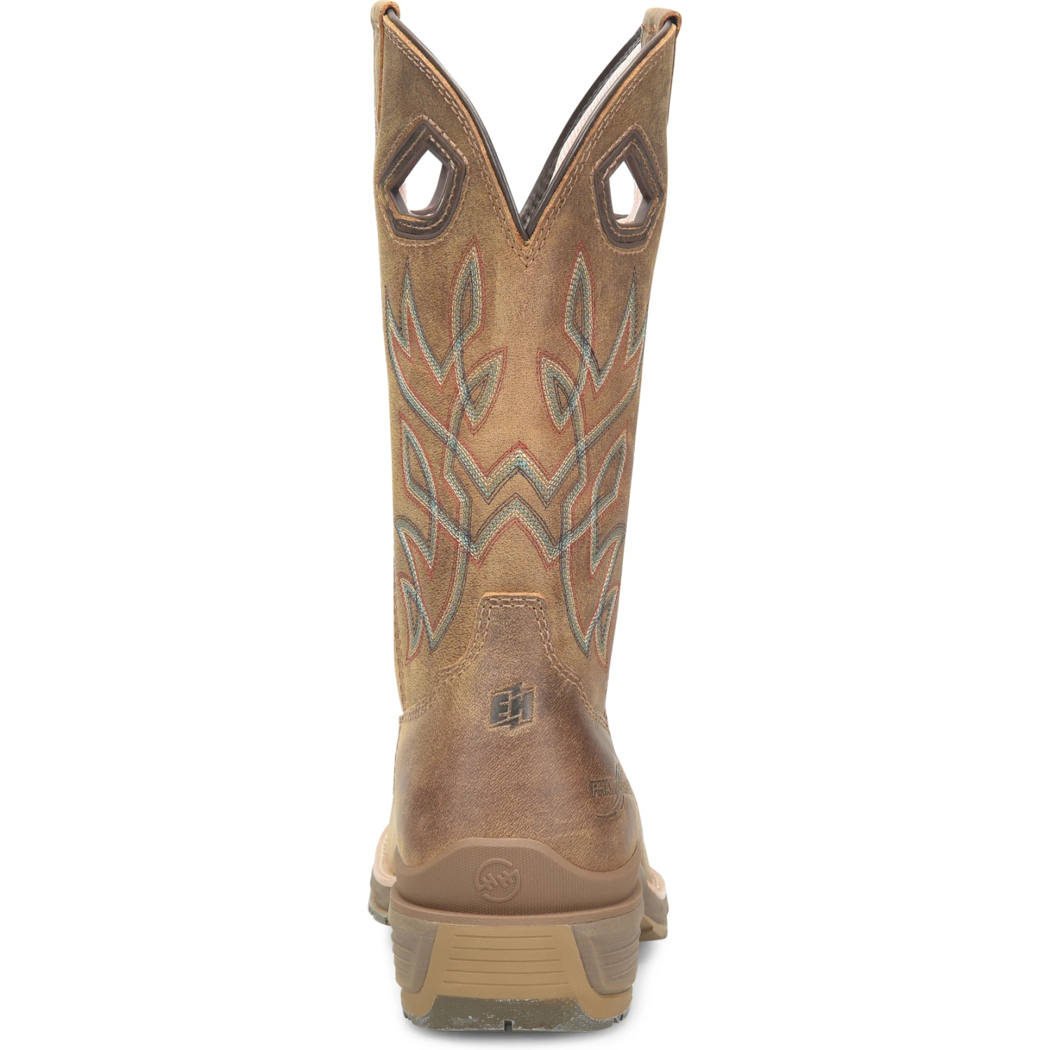 Double H Men's Cleave 12" Comp Toe WP Western Work Boot - Brown - DH5422 6 Double H Men's Cleave 12" Comp Toe WP Western Work Boot - Brown - DH5422 - Image 4