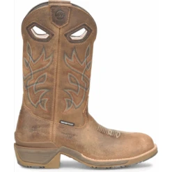 Double H Men's Cleave 12" Comp Toe WP Western Work Boot - Brown - DH5422