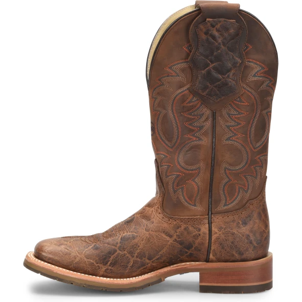 Double H Men's Bregman 12" Wide Square Toe Roper Work Boot -Brown- DH8645 4 Double H Men's Bregman 12" Wide Square Toe Roper Work Boot -Brown- DH8645 - Image 2