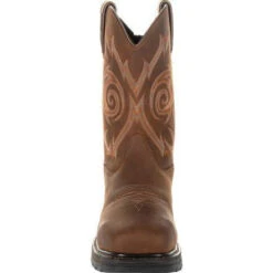 Georgia Men's Carbo-Tec LT 11" Stl Toe WP Western Boot -Brown- GB00264 12 Georgia Men's Carbo-Tec LT 11" Stl Toe WP Western Boot -Brown- GB00264 -Rocky Sales Store GB00264 4