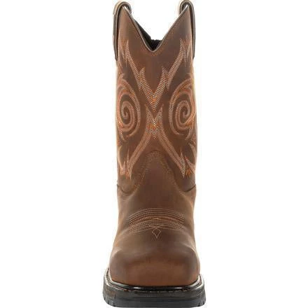 Georgia Men's Carbo-Tec LT 11" Stl Toe WP Western Boot -Brown- GB00264 6 Georgia Men's Carbo-Tec LT 11" Stl Toe WP Western Boot -Brown- GB00264 - Image 4