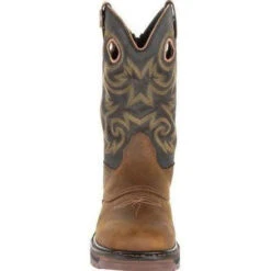 Georgia Men's Carbo-Tec LT 11" Pull-On WP Western Boot -Brown- GB00266 -Rocky Sales Store GB00266 4