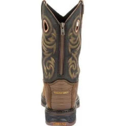 Georgia Men's Carbo-Tec LT 11" Stl Toe WP Western Boot -Brown- GB00267 -Rocky Sales Store GB00267 5
