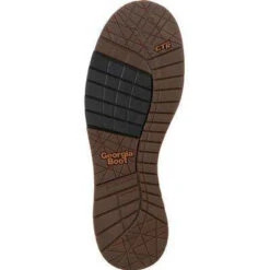 Georgia Men's AMP LT Wedge Pull-On Soft Toe Work Boot - Brown - GB00349 15 Georgia Men's AMP LT Wedge Pull-On Soft Toe Work Boot - Brown - GB00349 -Rocky Sales Store GB00349 2