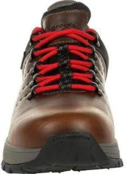 Georgia Men's Eagle Trail Soft Toe WP Oxford Work Shoe - Brown - GB00398 -Rocky Sales Store GB00398 4