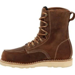 Georgia Men's Wedge 8" WP Soft Toe Slip Resist Work Boot -Brown- GB00532 11 Georgia Men's Wedge 8" WP Soft Toe Slip Resist Work Boot -Brown- GB00532 -Rocky Sales Store GB00532 5 LARGE 8b1232e6 d853 4129 9465 9f0c2d26bcda
