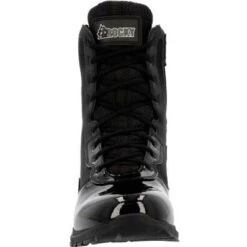 Rocky Men's Cadet 8" Side Zip Public Service Duty Boot -Black- RKD0103 -Rocky Sales Store RKD0103 3 LARGE 20a156b2 f940 4045 837d a46e0d3afc85